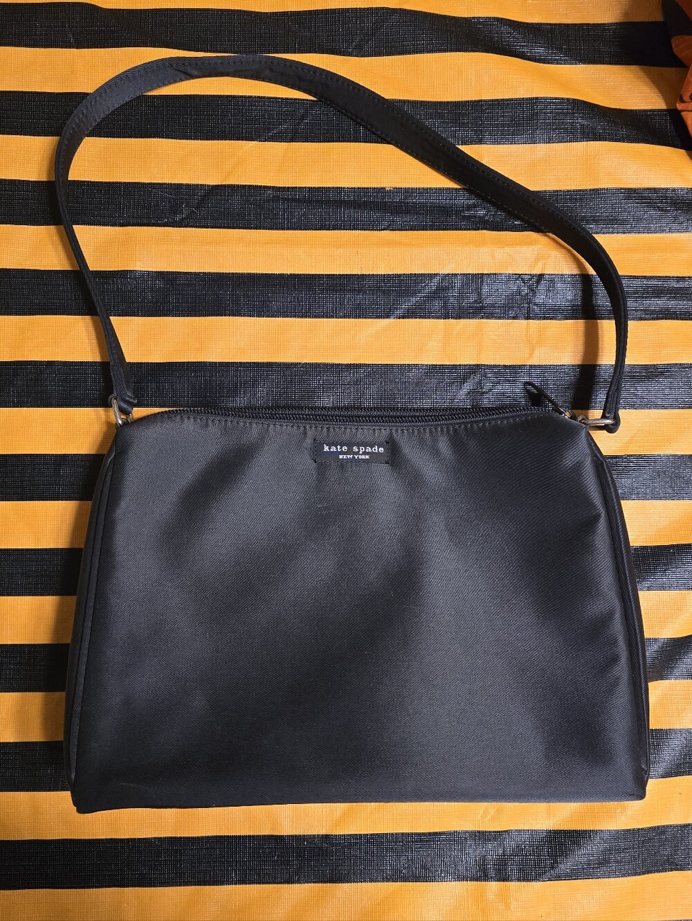 kate spade black shoulder bag with single strap